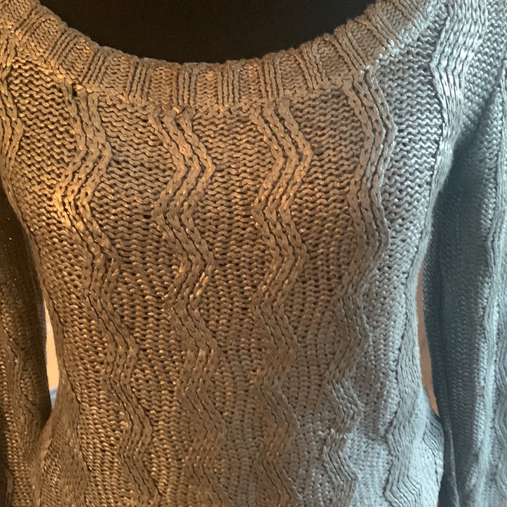 Gracia silver boatneck sweater small - Picture 2 of 7